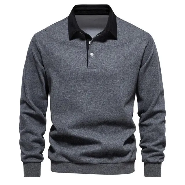 Long-sleeved Björn classic polo shirt