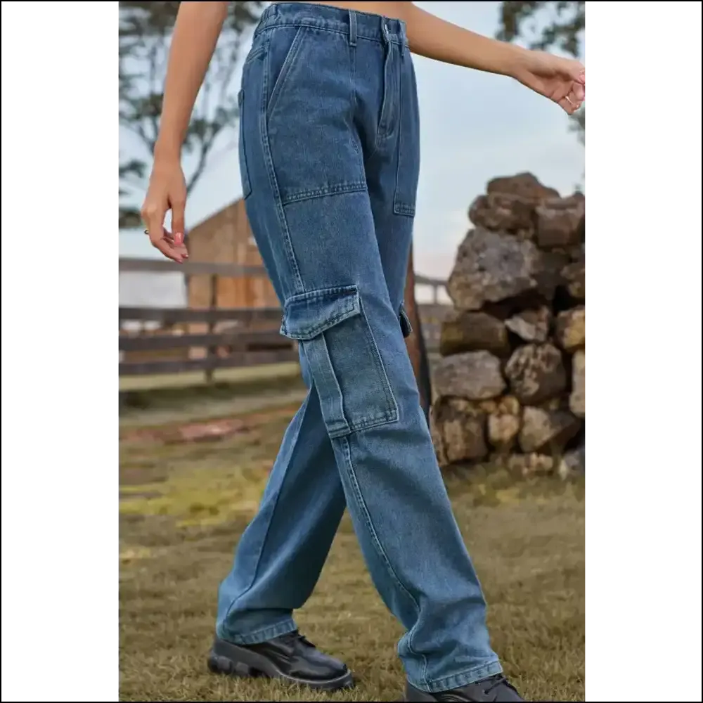 Loose Fit Long Jeans: for when you Want to Look Good N' Feel Even Better!