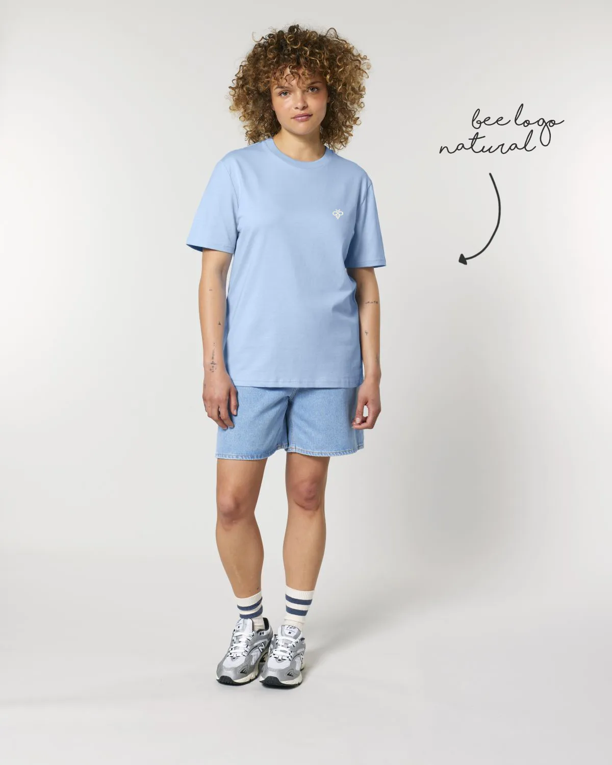 LoveBee Adult T-shirt | Sail Blue