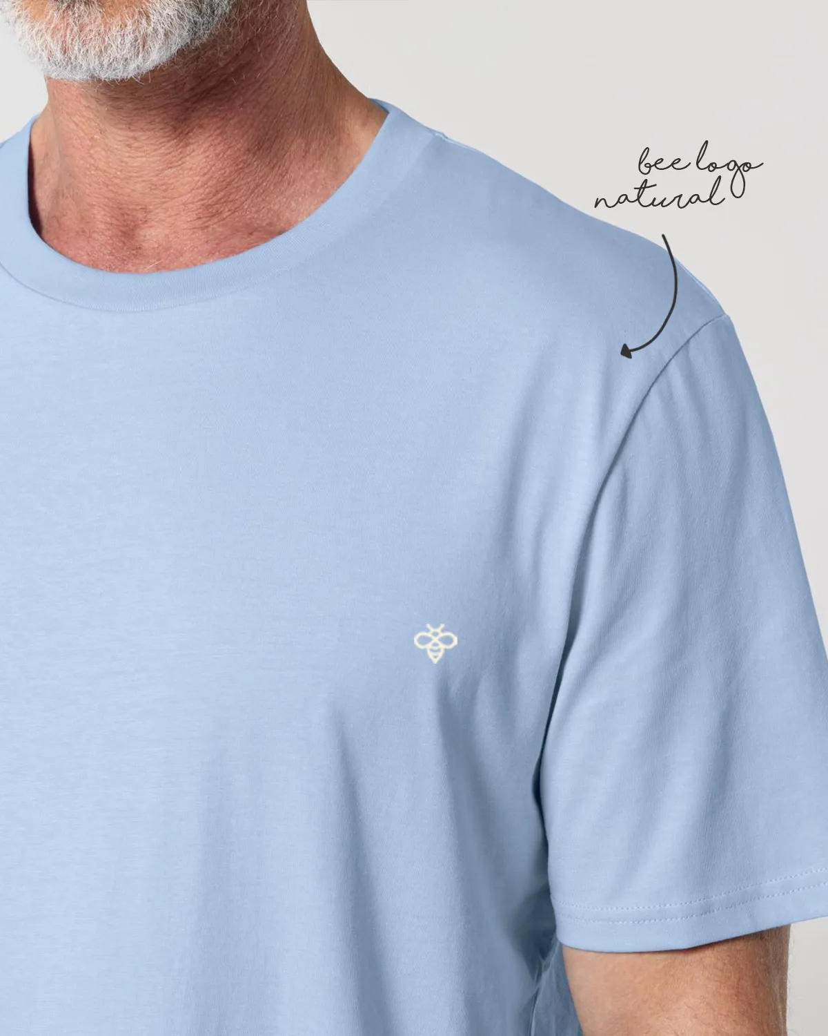 LoveBee Adult T-shirt | Sail Blue