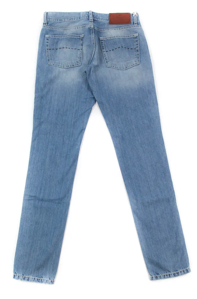 Luigi Borrelli Denim Blue Jeans - Super Slim - 34 US / 50 EU