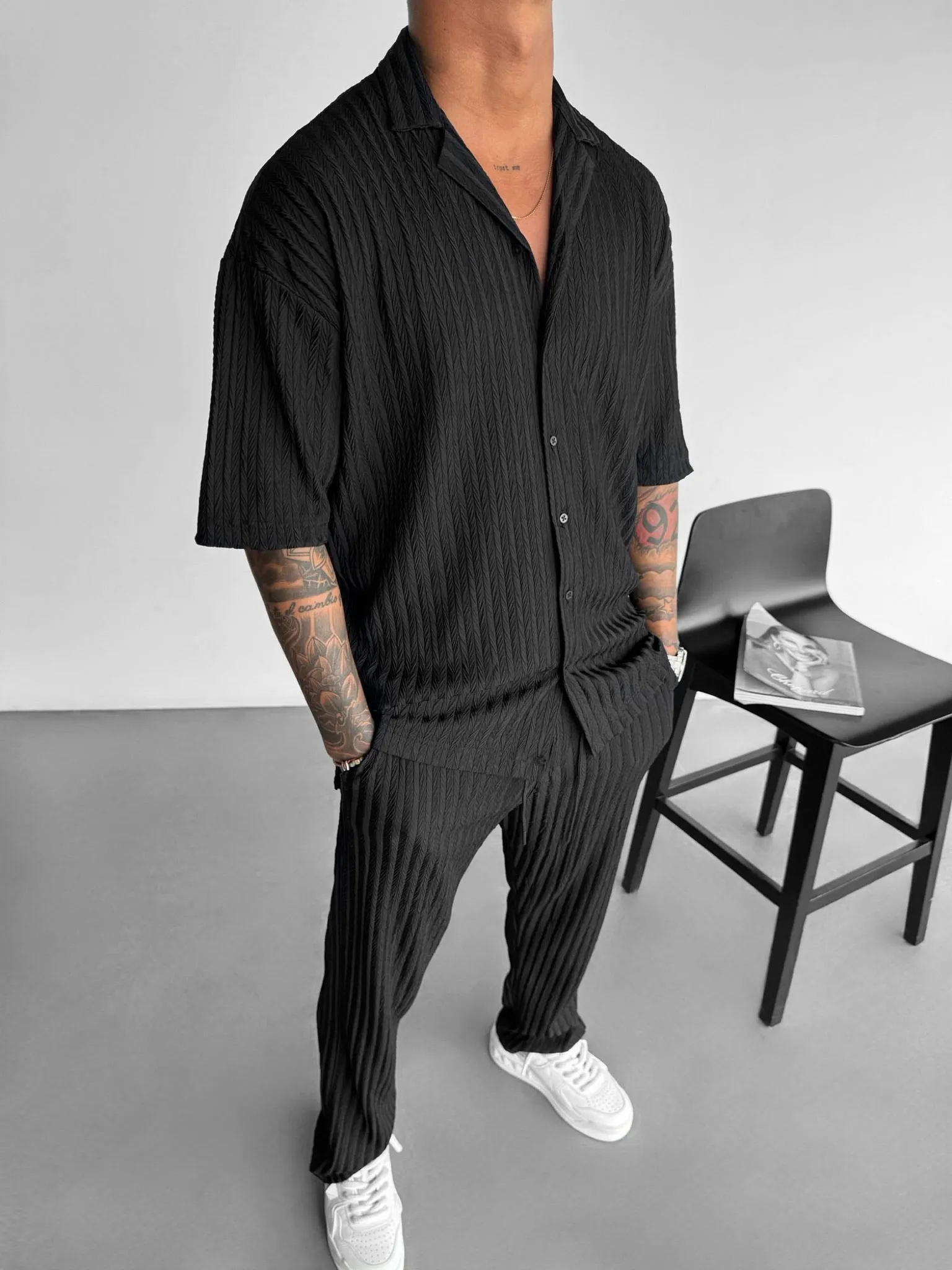 Luigi – Men’s Oversize Structured Shirt