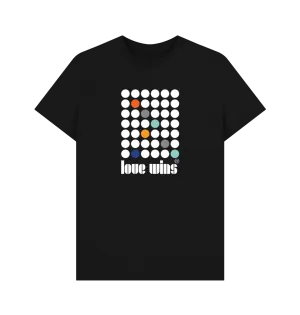 LV Haus. Black.  100% organic tee. Free post UK