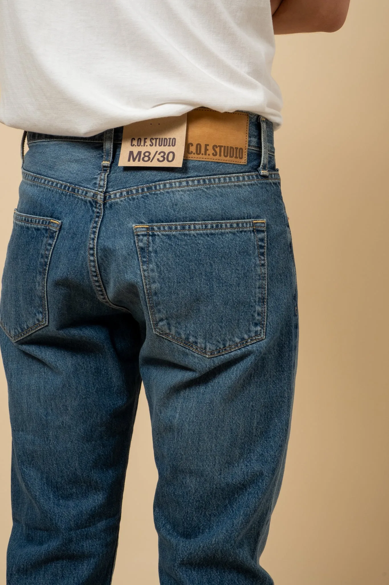 M8 11oz Light Indigo - Authentic Aged