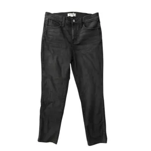 Madewell Black Mid Roadtripper Stovepipe Rise Straight Leg Jeans Women Size 29