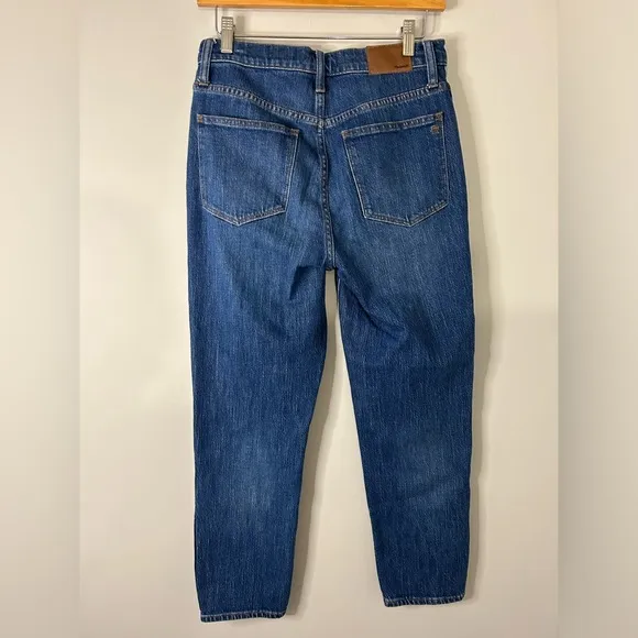 Madewell Classic Straight Jeans in Bandry Wash Seamed Edition