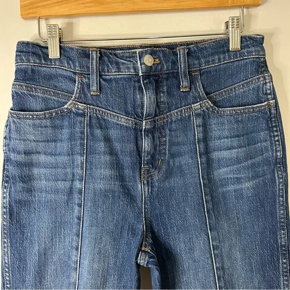 Madewell Classic Straight Jeans in Bandry Wash Seamed Edition