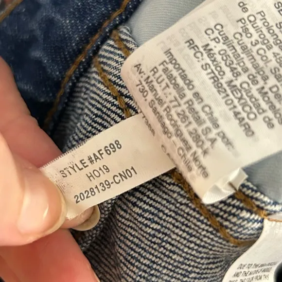 Madewell Classic Straight Jeans in Bandry Wash Seamed Edition