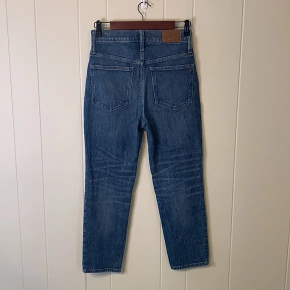 Madewell Classic Straight Jeans in Coldbrook Wash Size 26