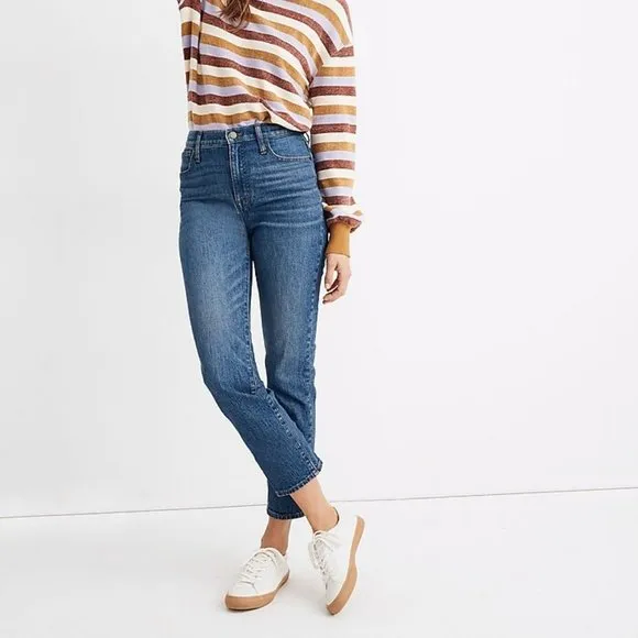 Madewell Classic Straight Jeans in Coldbrook Wash Size 26