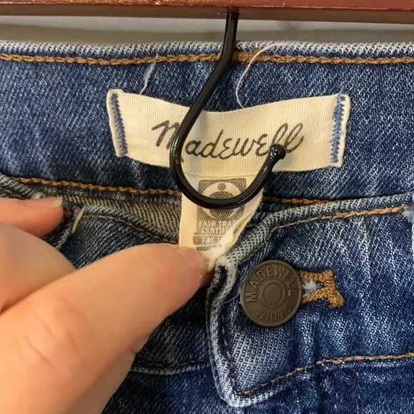 Madewell Classic Straight Jeans in Coldbrook Wash Size 26
