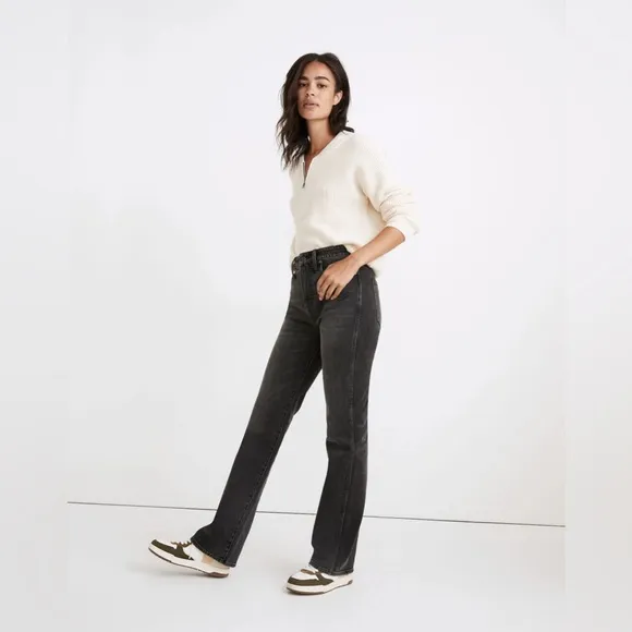 Madewell Curvy '90s High-Rise Bootcut Jeans in Lindale Wash Size 26