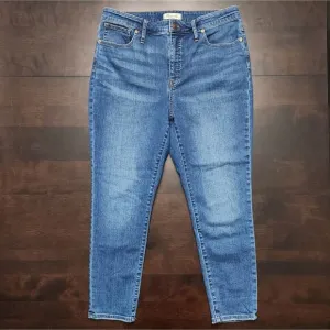 Madewell Curvy High-Rise Skinny Crop Jeans Size 32