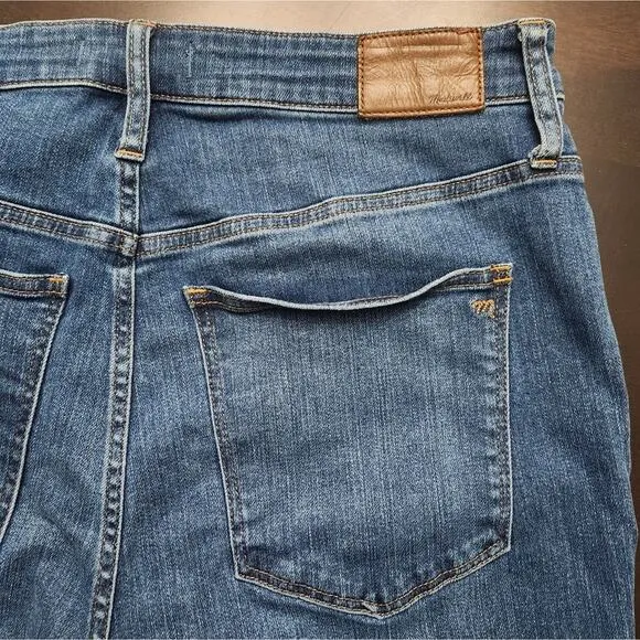Madewell Curvy High-Rise Skinny Crop Jeans Size 32
