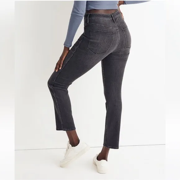 Madewell High Rise Straight Leg Jean