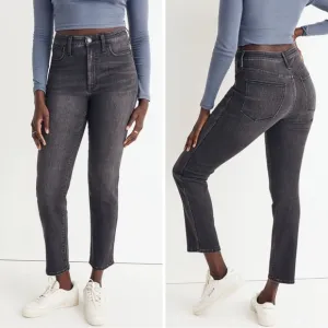 Madewell High Rise Straight Leg Jean