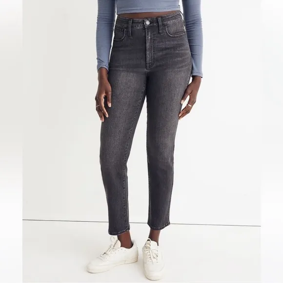 Madewell High Rise Straight Leg Jean
