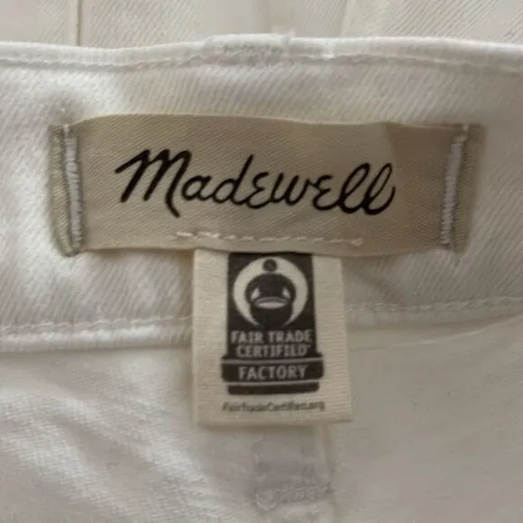 Madewell NWT Petite Perfect Vintage Wide Leg Crop Jean Size 28P
