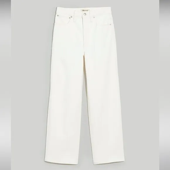 Madewell NWT Tall Perfect Vintage Wide Leg Crop Jean Size 23T High Rise
