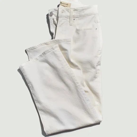 Madewell NWT Tall Perfect Vintage Wide Leg Crop Jean Size 23T High Rise