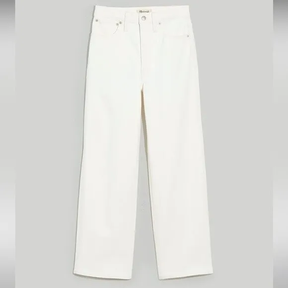 Madewell NWT The Petite Perfect Vintage Wide-Leg Crop Jean Size 31P High Rise