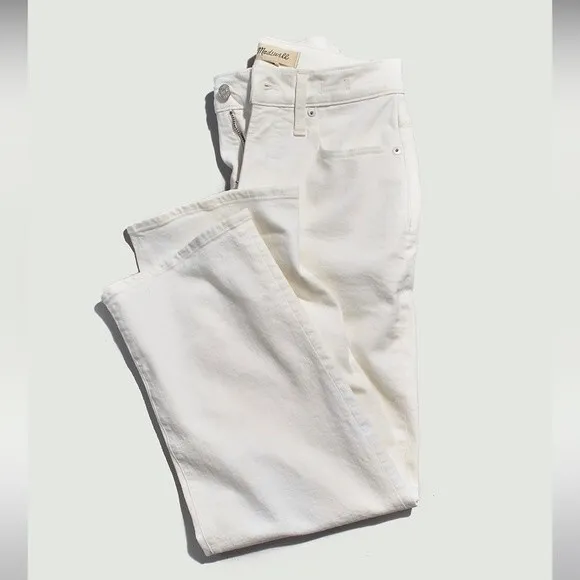 Madewell NWT The Petite Perfect Vintage Wide-Leg Crop Jean Size 31P High Rise