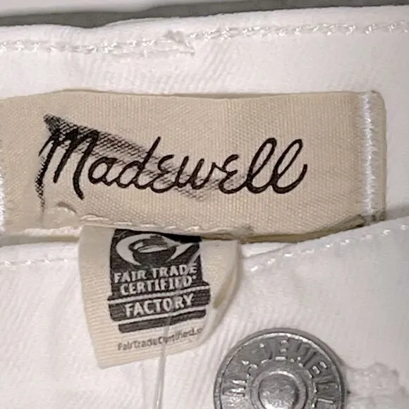 Madewell NWT The Tall Perfect Vintage Wide Leg Crop Jeans Size 31T High Rise