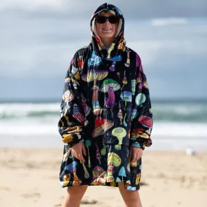 Magic Mushrooms | Wearable Blanket Hoodie