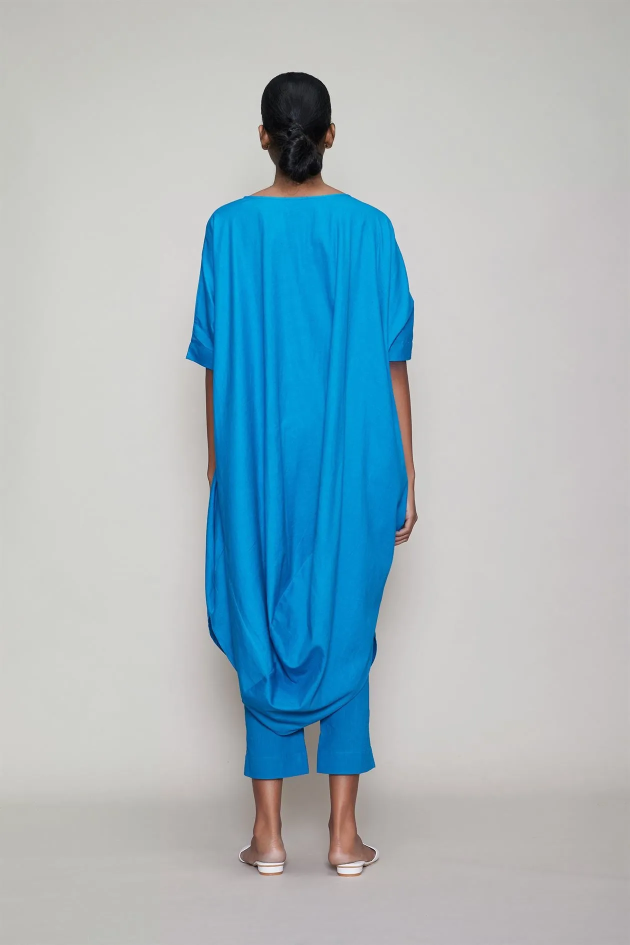 MATI   I   Cowl Button Tunic Set