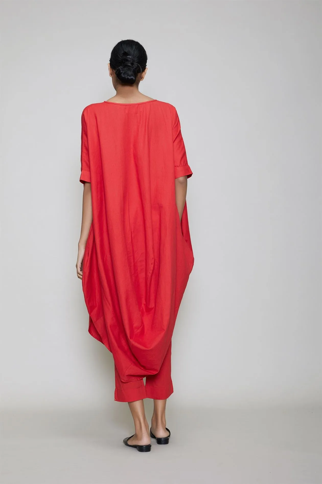 MATI   I   Cowl Button Tunic Set