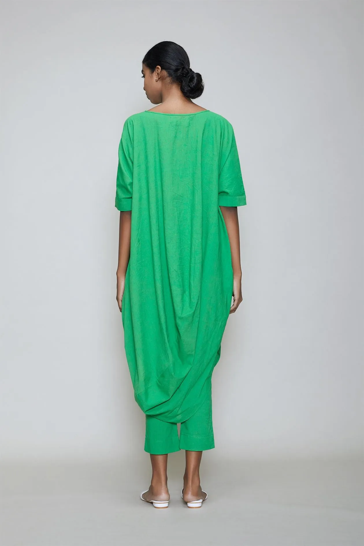MATI   I   Cowl Button Tunic Set