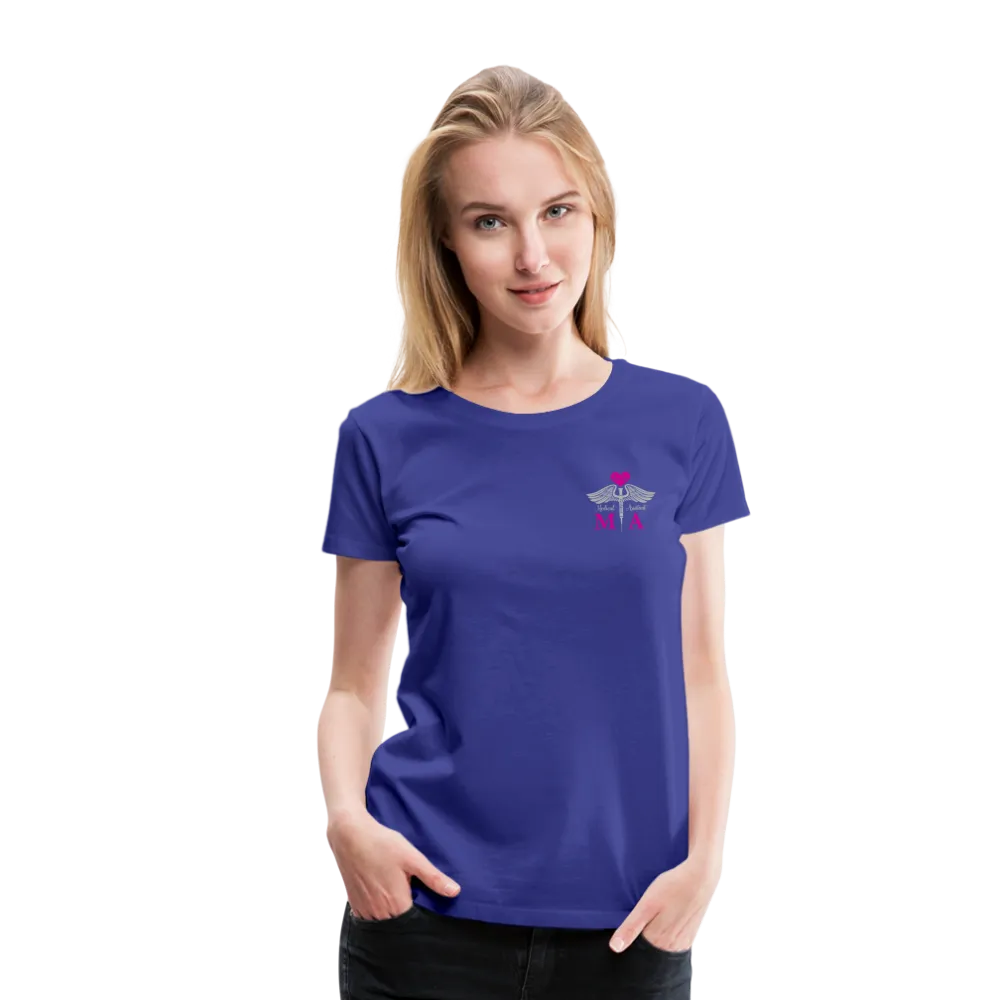 Medical Assistant Flag  Women’s Premium T-Shirt (CK1245) Updated  