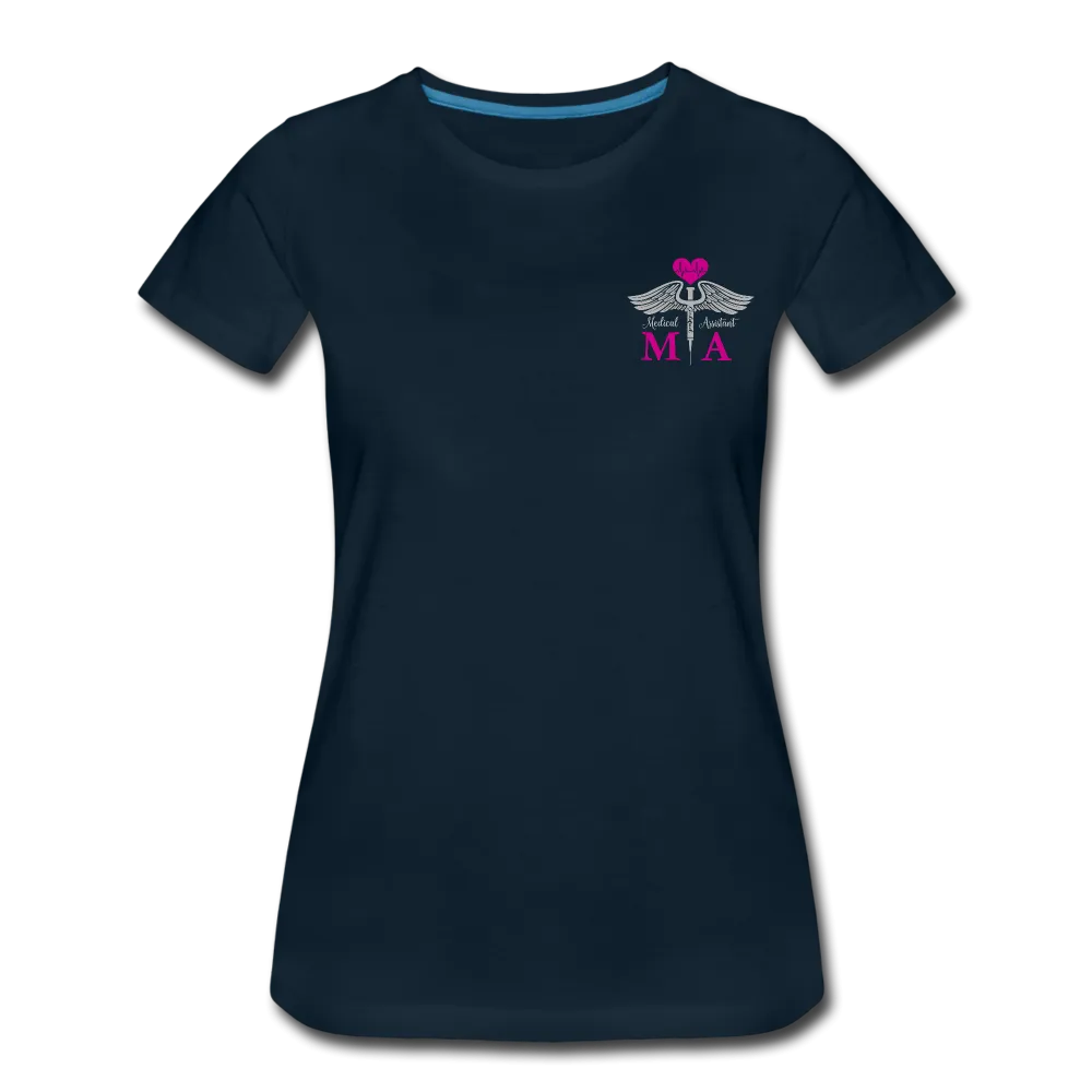 Medical Assistant Flag  Women’s Premium T-Shirt (CK1245) Updated  