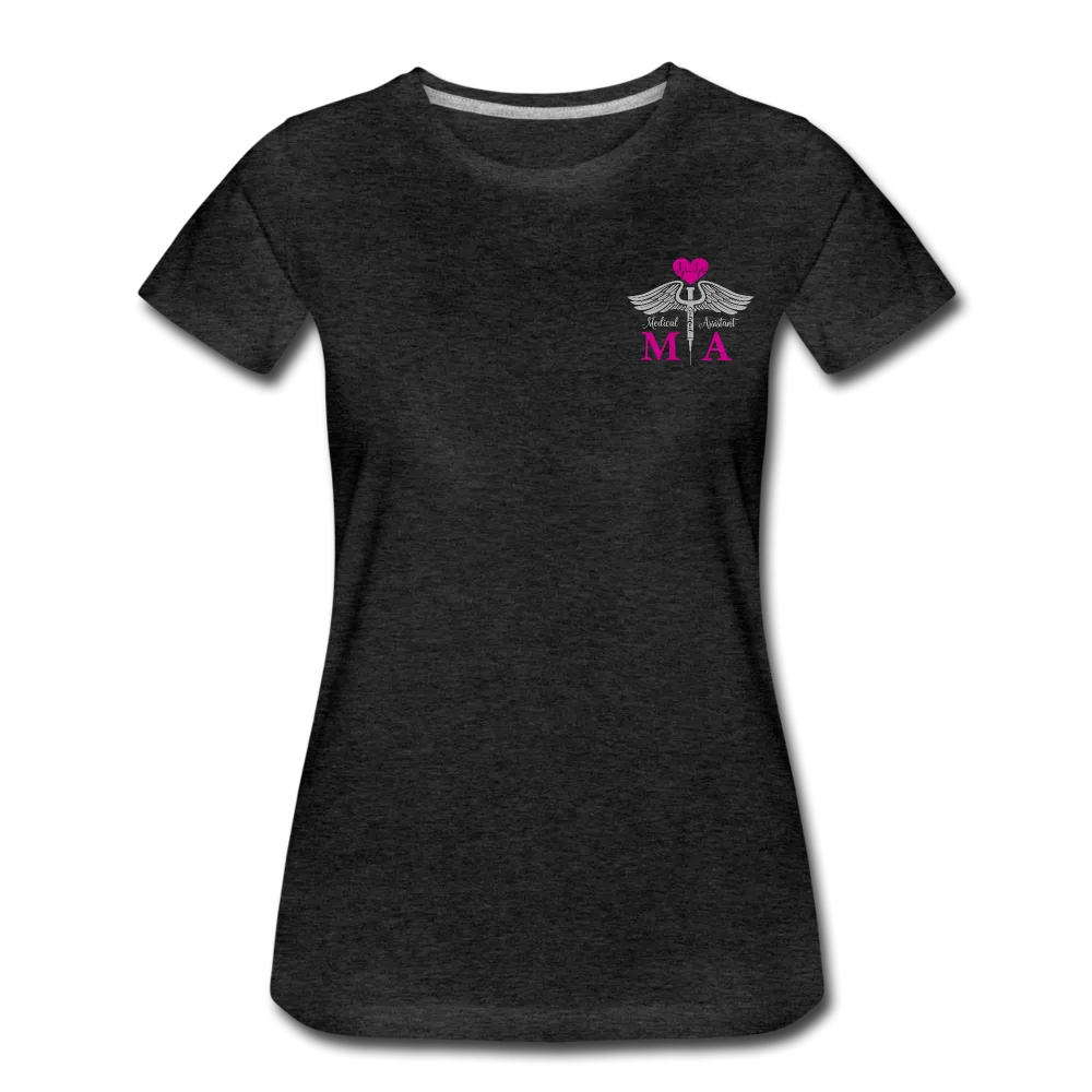 Medical Assistant Flag  Women’s Premium T-Shirt (CK1245) Updated  
