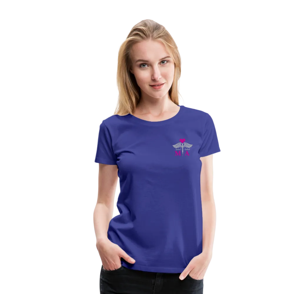 Medical Assistant Flag  Women’s Premium T-Shirt (CK1245) Updated  