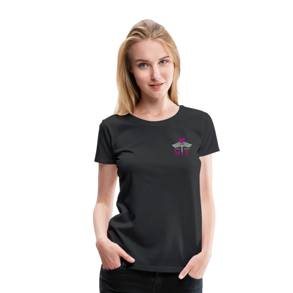 Medical Assistant Flag  Women’s Premium T-Shirt (CK1245) Updated  