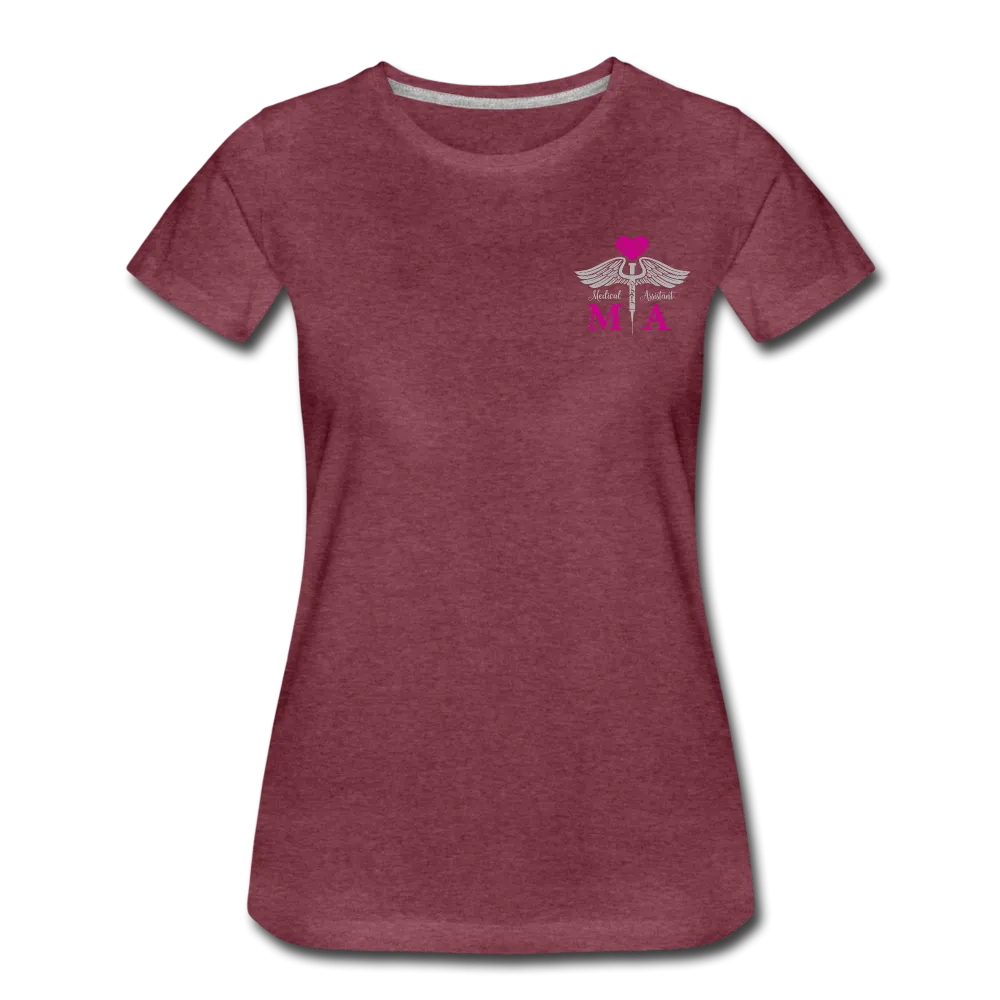 Medical Assistant Flag  Women’s Premium T-Shirt (CK1245) Updated  