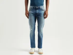 Men's Solid Straight Fit Jeans