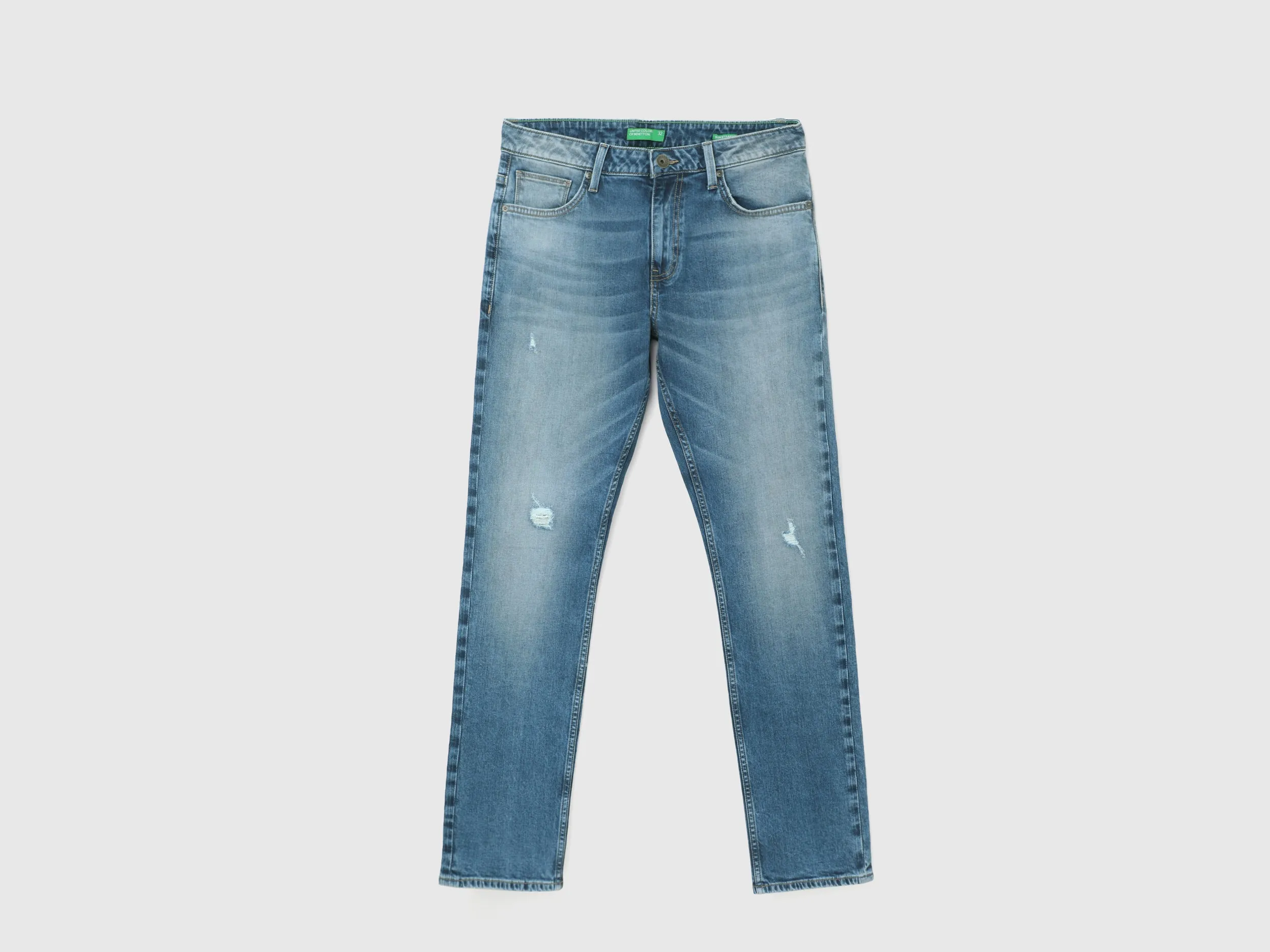 Men's Solid Straight Fit Jeans