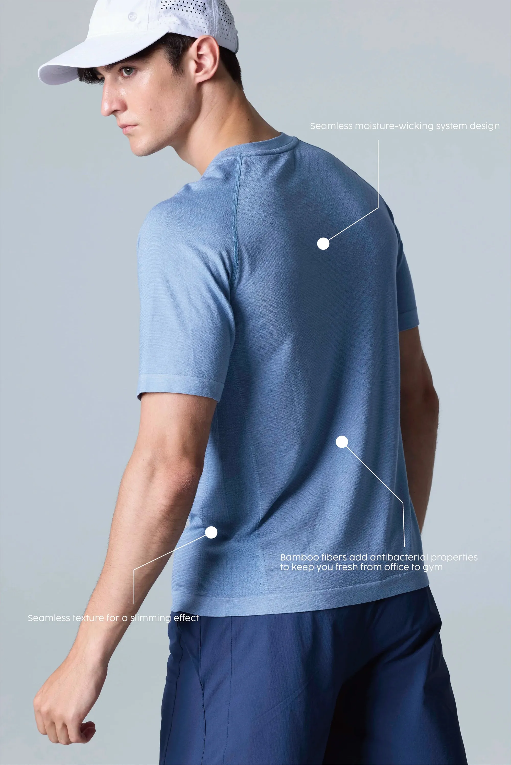 Men's Tech Merino Light Weight Daily Tee