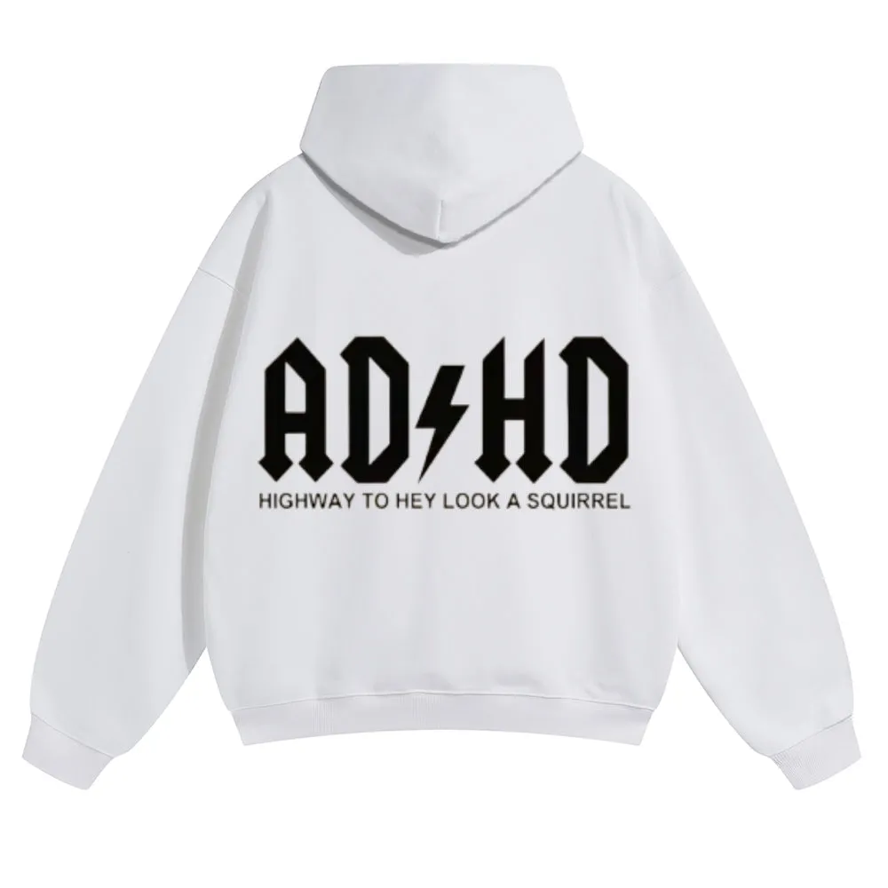 Mens Vintage ACDC Rock Band Hoodies