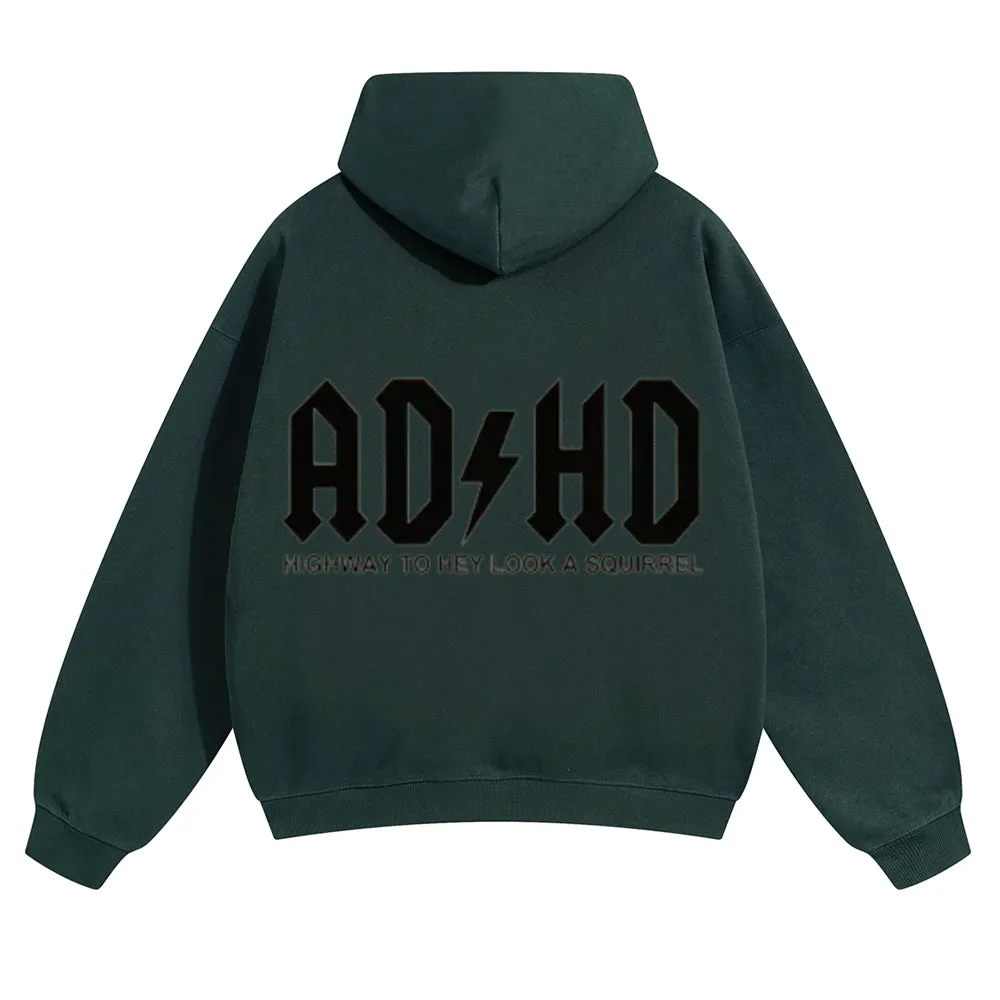 Mens Vintage ACDC Rock Band Hoodies