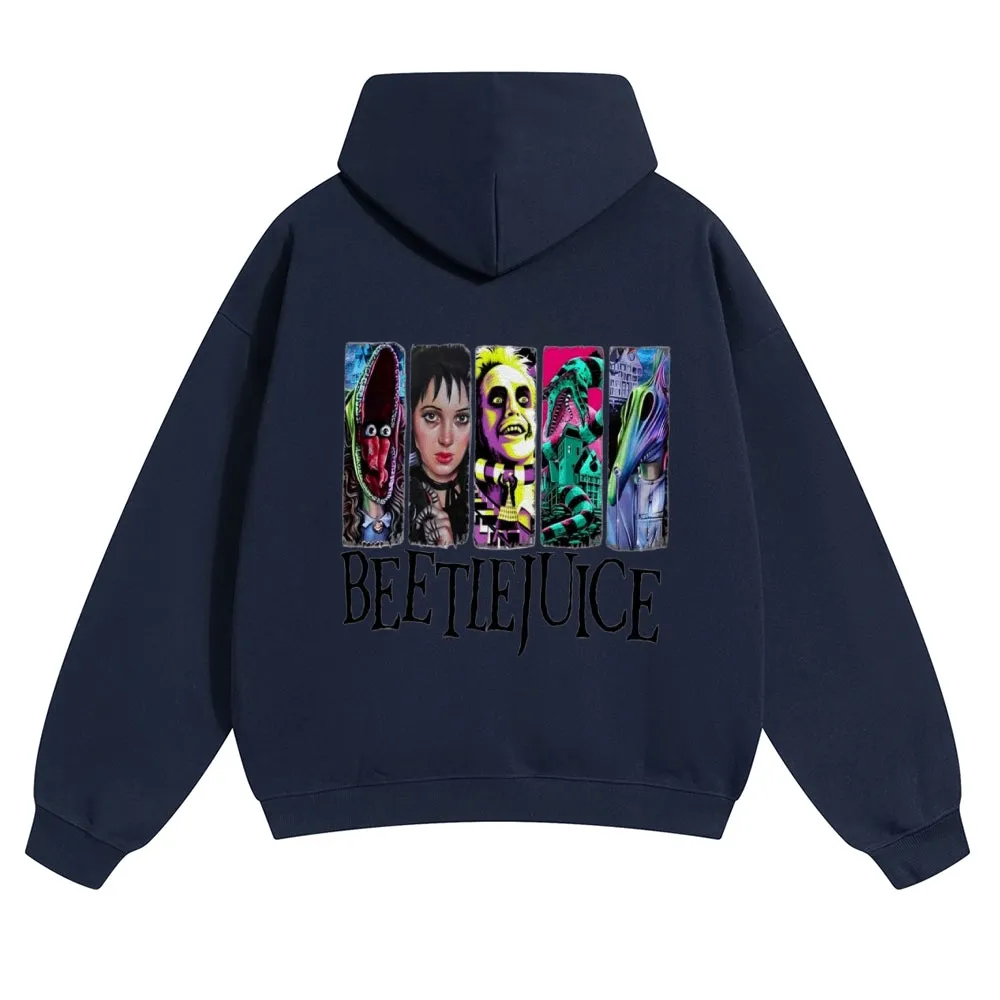 Mens Vintage Beetle Juice Rock Band Hoodies