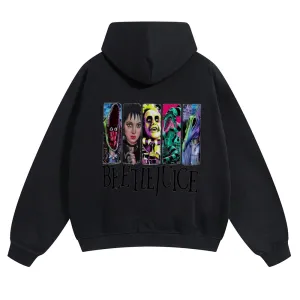 Mens Vintage Beetle Juice Rock Band Hoodies