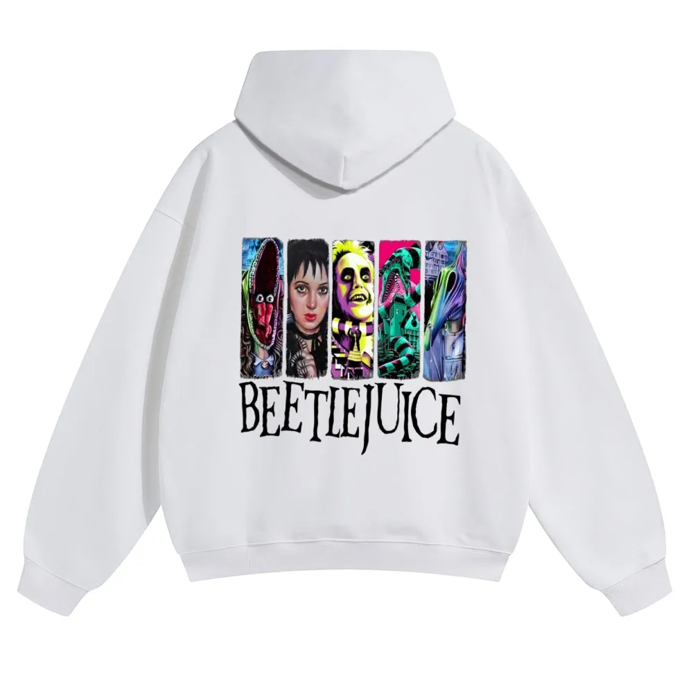 Mens Vintage Beetle Juice Rock Band Hoodies