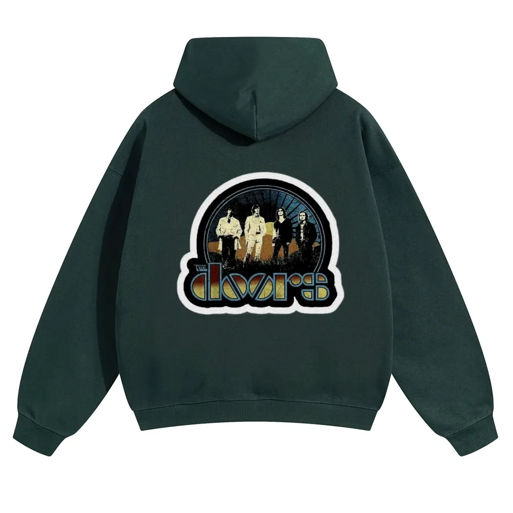 Mens Vintage Doors Hoodies