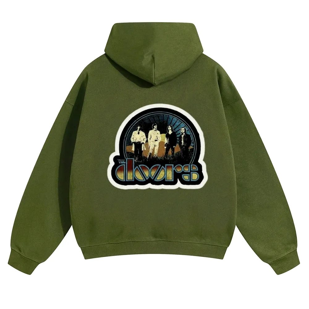 Mens Vintage Doors Hoodies