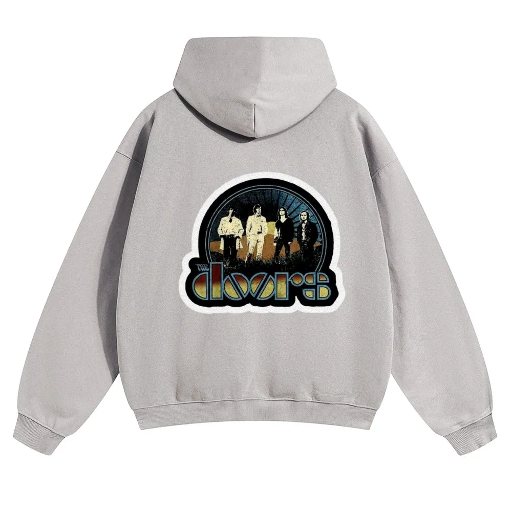 Mens Vintage Doors Hoodies