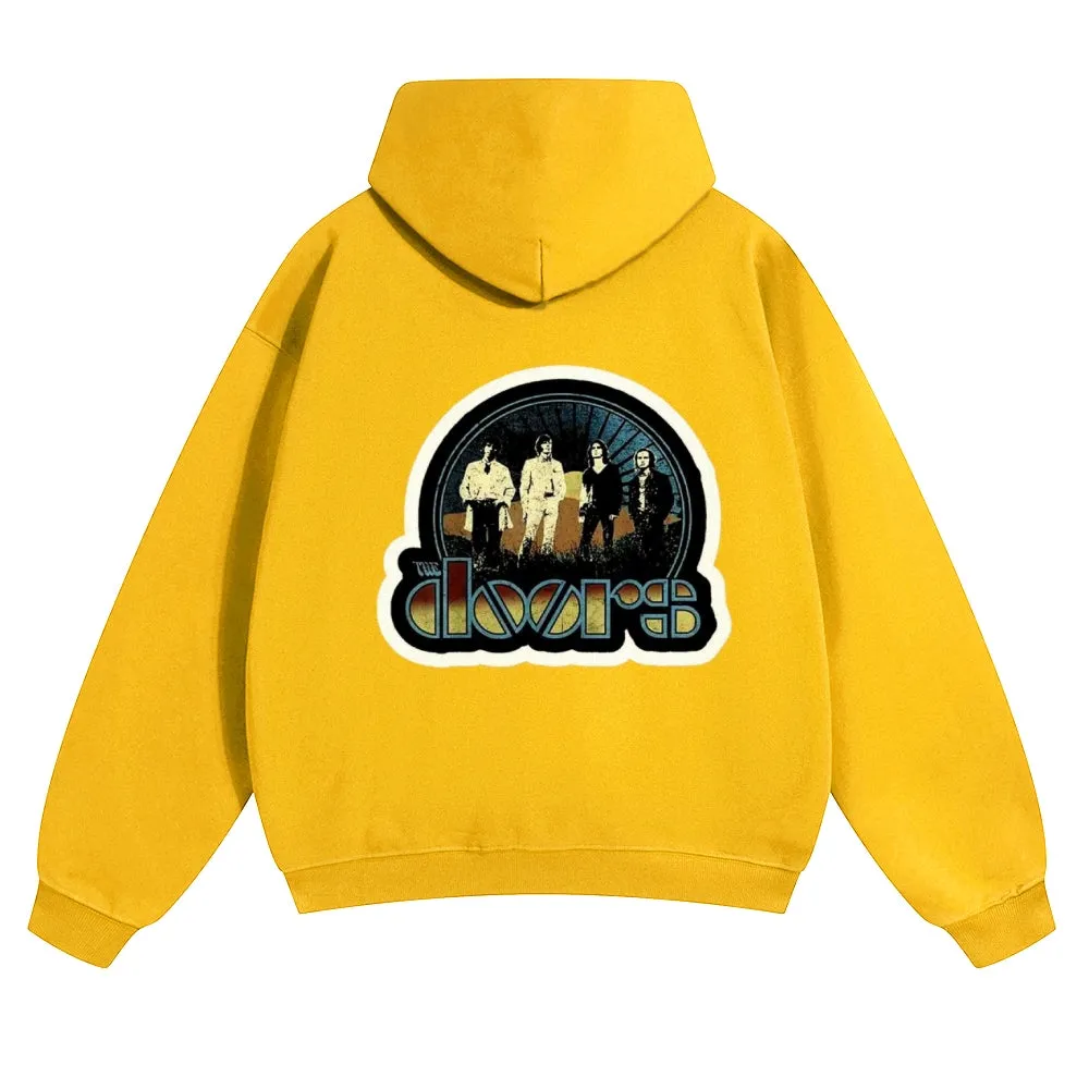 Mens Vintage Doors Hoodies