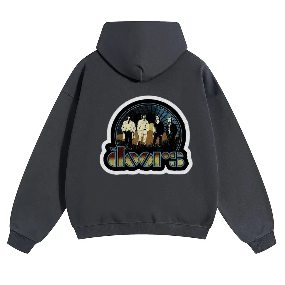 Mens Vintage Doors Hoodies